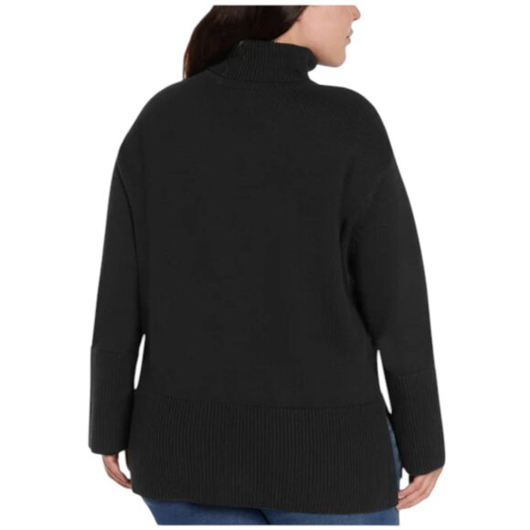 NEW GAP Cotton Turtleneck Sweater | Black - Picture 5 of 9